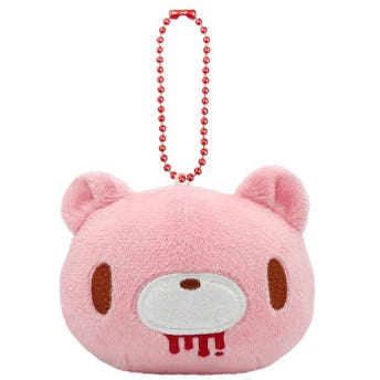 폭주 글루미베어 GLOOMY 마스코트 얼굴모양 볼체인 키링 키홀더