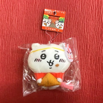 치이카와 교토 지역 후시미이나리 야츠바시 캐릭터즈 마스코트 키링 키홀더