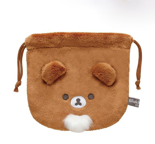 리락쿠마 봉제인형 조리개 파우치  5종 컬렉션