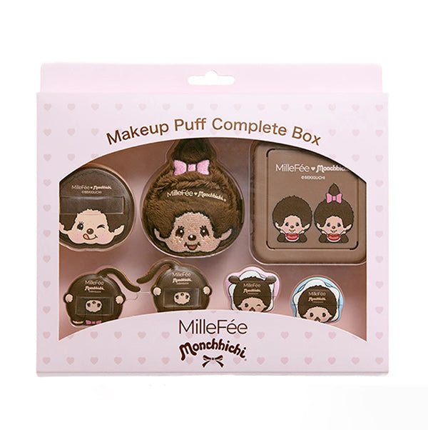 MilleFée × 몬치치 콜라보 메이크업 전용 퍼프 컴플리트 박스