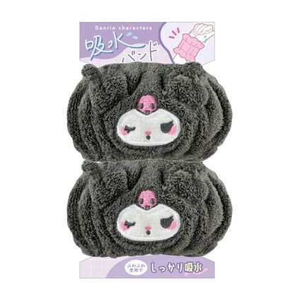 산리오 캐릭터즈 윙크 세안밴드 손목밴드 물흘러내림 방지 젖음방지