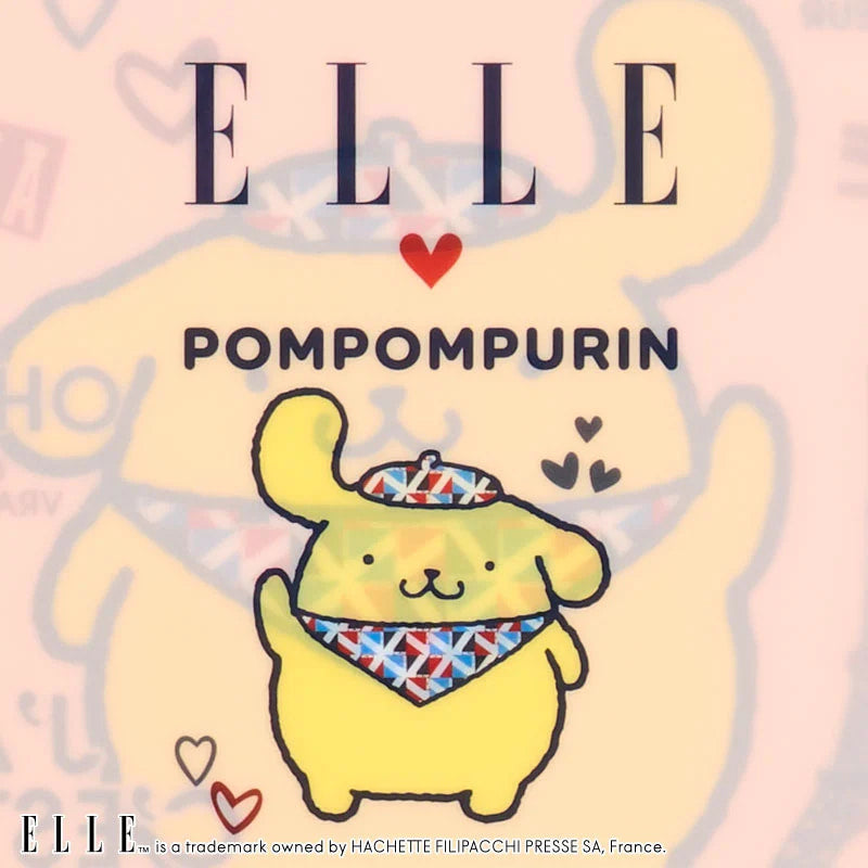 폼폼푸린 ELLE 클리어파일 세트（잡지형） 4