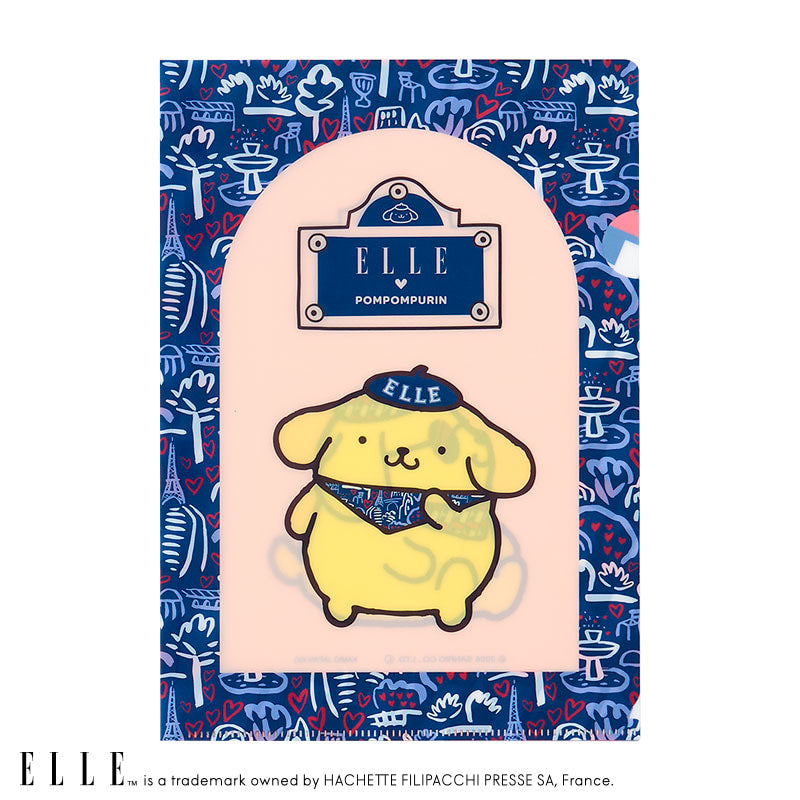 폼폼푸린 ELLE 클리어파일 세트（잡지형） 5