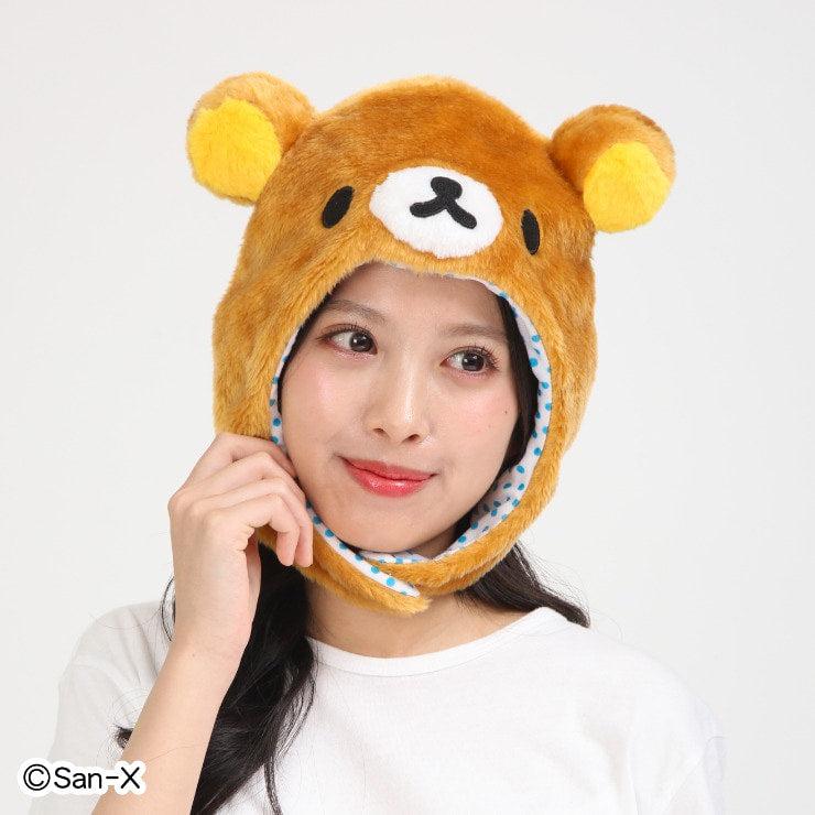 12월출고 시마무라 공식몰 인형탈 모자（리락쿠마）10월12일까지 2